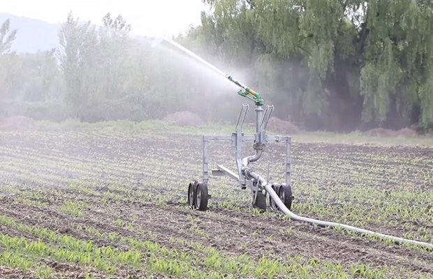 Remote Angle-controllable Sprinkler Gun