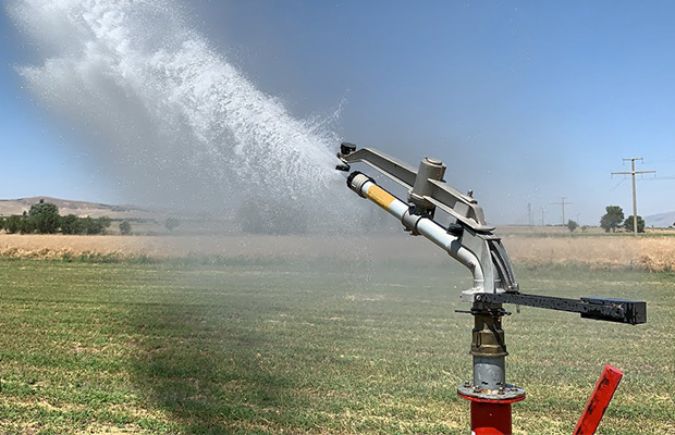Remote Angle-controllable Sprinkler Gun